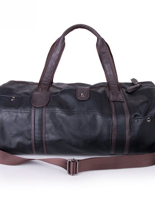 Load image into Gallery viewer, Men Bag Large Capacity Leather Sports Bag
